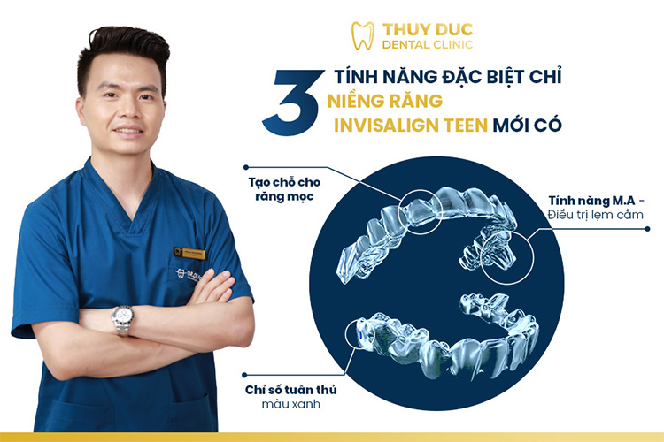 Niềng răng tháo lắp trong suốt Invisalign 2