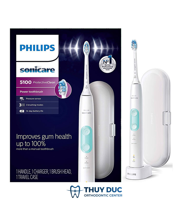 Bàn chải điện Philips Sonicare Protective Clean 5100 1 Bàn chải điện Philips Sonicare Protective Clean 5100 1