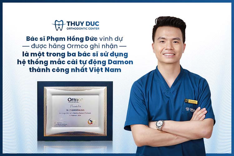 Bác sĩ Phạm Hồng Đức- chuyên gia chỉnh nha AAO 1