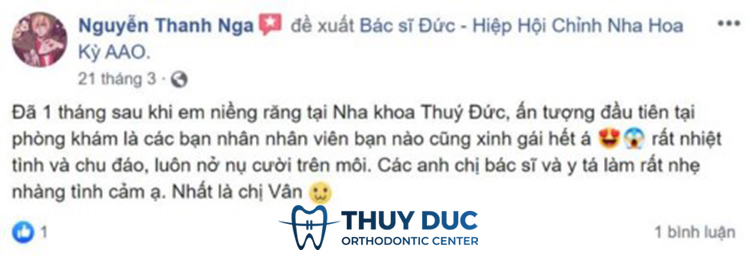 Đánh giá của khách hàng trên Fanpage 2 Đánh giá của khách hàng trên Fanpage 2
