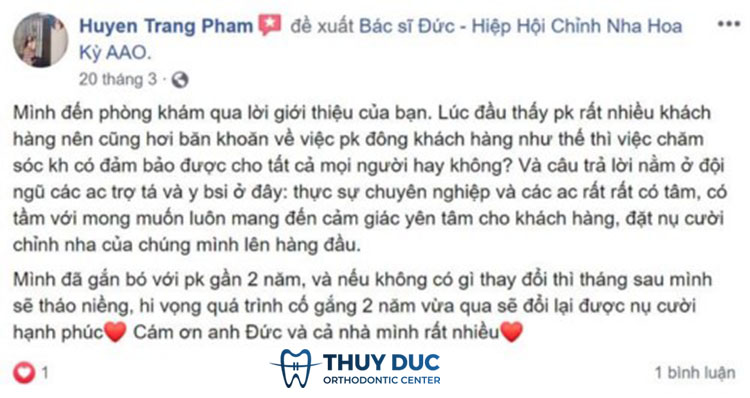 Đánh giá của khách hàng trên Fanpage 5 Đánh giá của khách hàng trên Fanpage 5