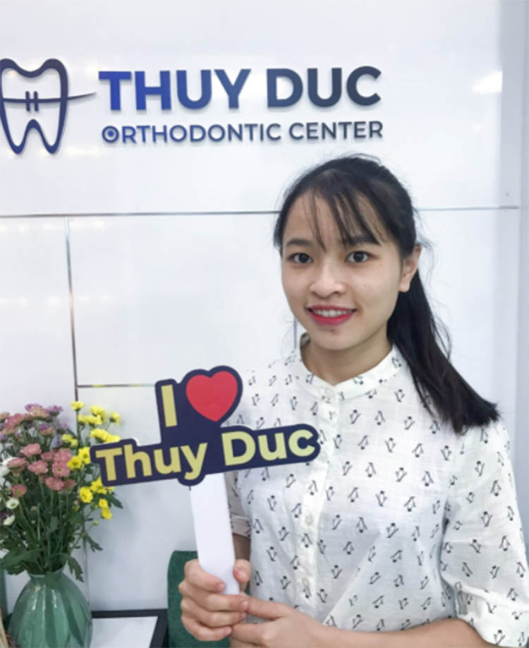 Một số hình ảnh kết quả chỉnh nha tại nha khoa Thuý Đức 6 Một số hình ảnh kết quả chỉnh nha tại nha khoa Thuý Đức 6