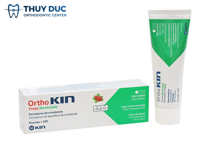 Kem đánh răng Ortho Kin 1 Kem đánh răng Ortho Kin 1