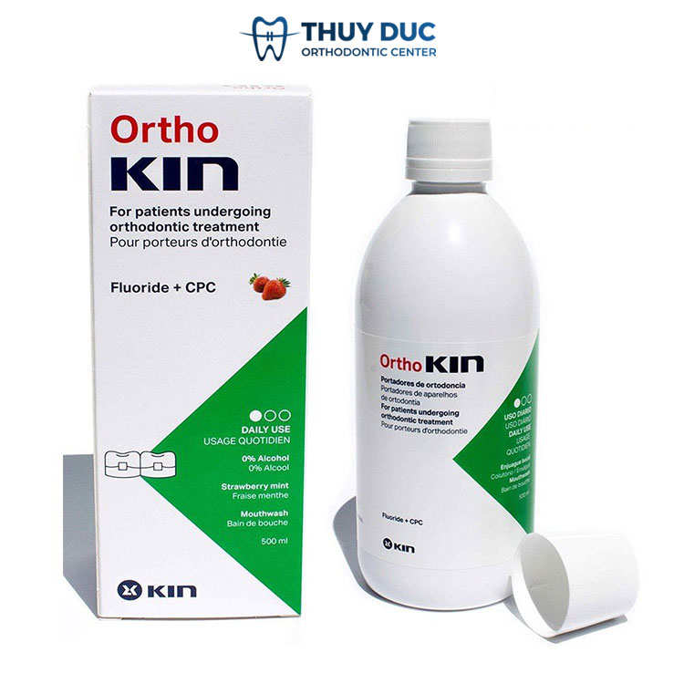 Nước súc miệng Ortho Kin 1 Nước súc miệng Ortho Kin 1