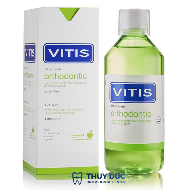 Nước súc miệng Vitis Orthodontic 1 Nước súc miệng Vitis Orthodontic 1