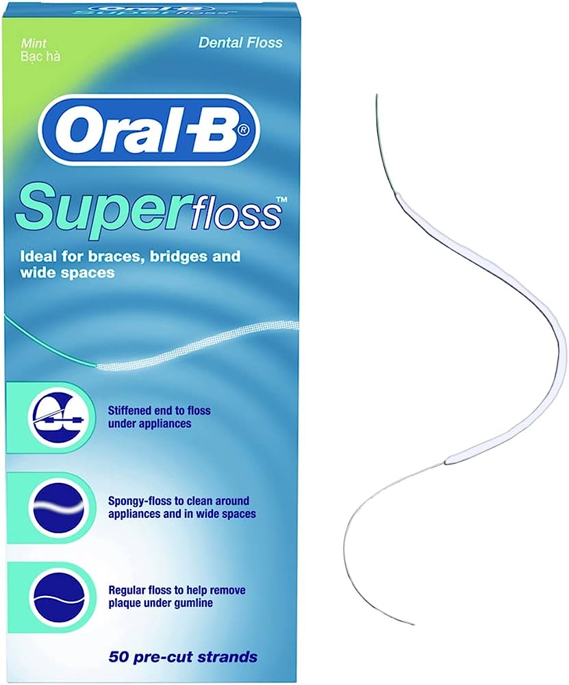 Chỉ nha khoa Oral-B Super Floss 1 Chỉ nha khoa Oral-B Super Floss 1