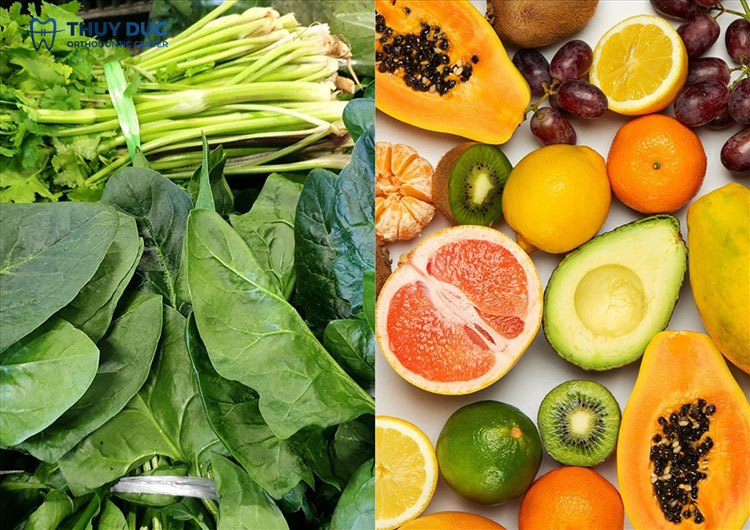 Hoa quả, rau xanh 1