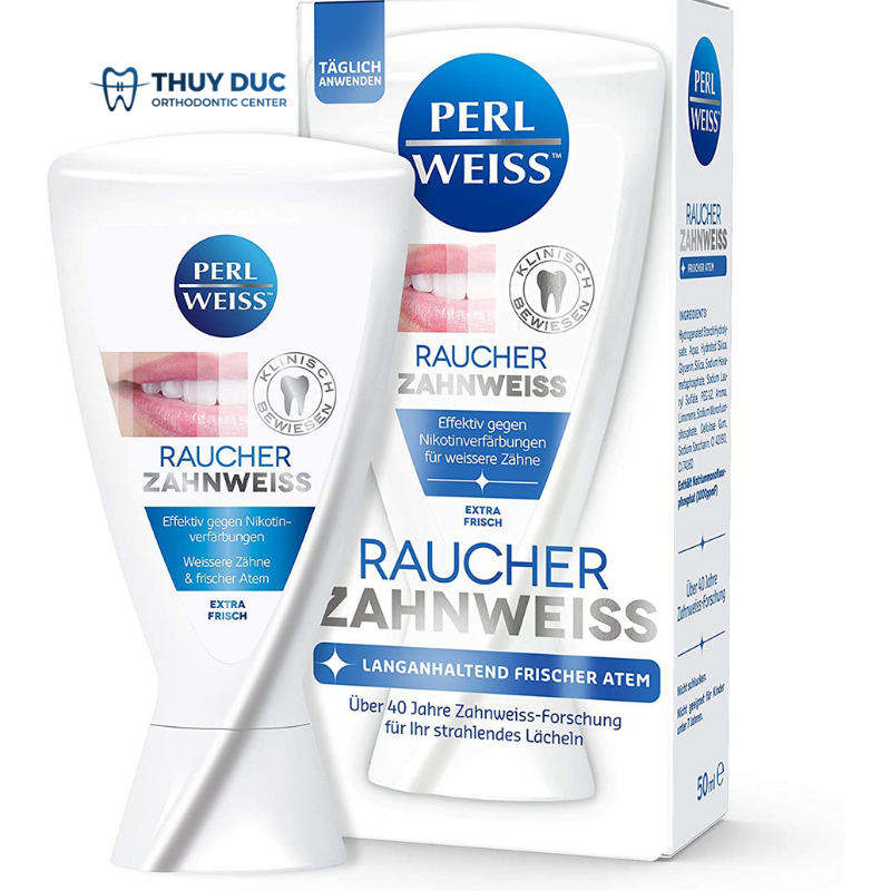2.7. Kem đánh răng Perl Weiss Raucher 1