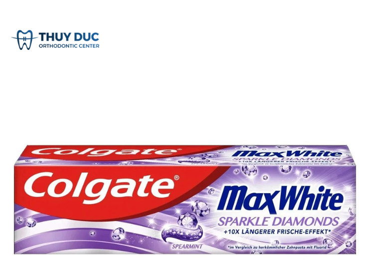 2.3. Kem đánh răng Colgate Max White Sparkle Diamonds 1