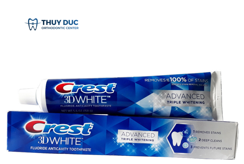 2.1. Kem đánh răng Crest 3D White 1