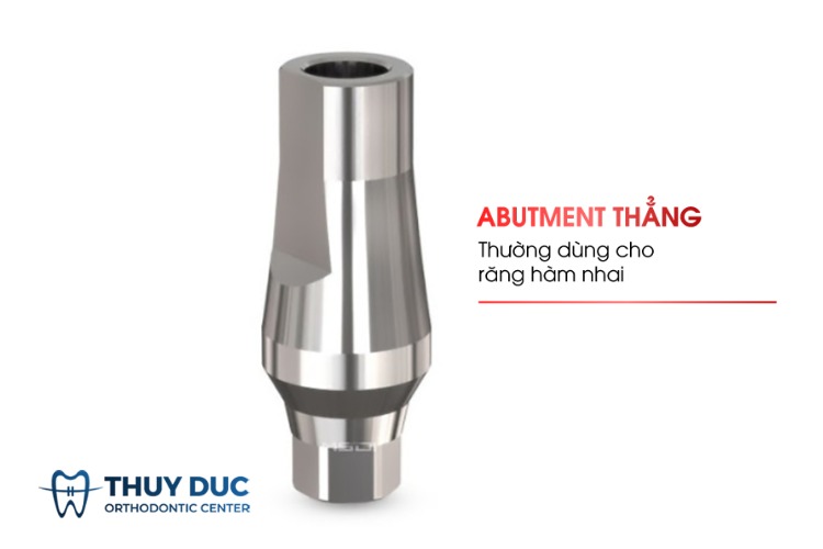 Các loại Abutment Implant phổ biến hiện nay 1 Các loại Abutment Implant phổ biến hiện nay 1