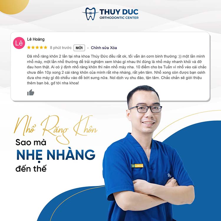Nha khoa Thuý Đức- Địa chỉ nhổ răng khôn uy tín tại Hà Nội 1 Nha khoa Thuý Đức- Địa chỉ nhổ răng khôn uy tín tại Hà Nội 1